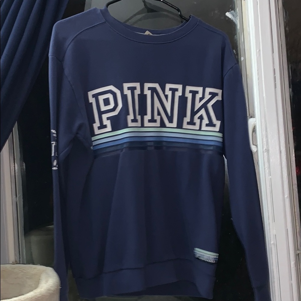 Blue PINK sweatshirt